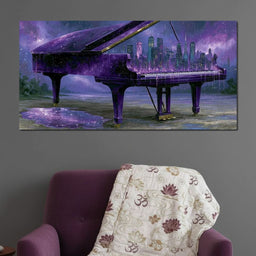 Melodies Melting Into The Night Sky - NicheCanvas