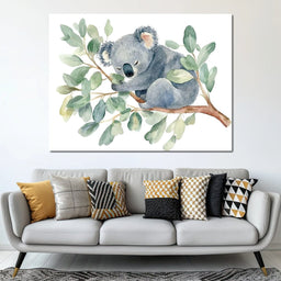 Dreamy Koala Slumber Nest - NicheCanvas