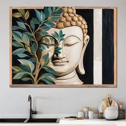 Tranquil Buddha Sanctuary - NicheCanvas