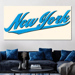 New York City Lettering - NicheCanvas