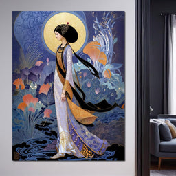 Moonlit Grace - TooplesArt - NicheCanvas