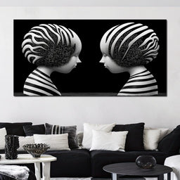 Binary Duality - TooplesArt - NicheCanvas