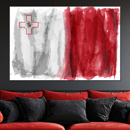 Flag of Malta - NicheCanvas