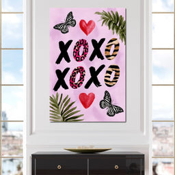 Wild Safari Love XOXO Paradise - NicheCanvas