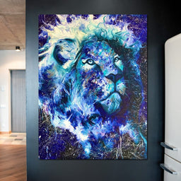 Astral Lion - Chiara Magni - NicheCanvas