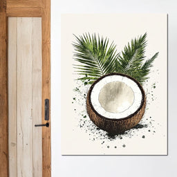 Tropical Coconut - NicheCanvas