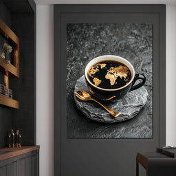 Golden Horizons Brewed - NicheCanvas