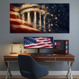Republic Fading Into the Stars - NicheCanvas