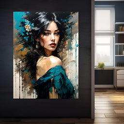 Female Portrait 0057 - Vizahn Burger - NicheCanvas