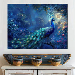 Peacock's Splendour - TooplesArt - NicheCanvas