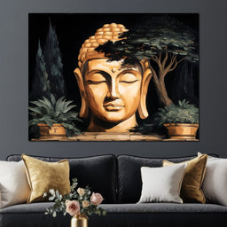 Tranquil Buddha Garden Essence - NicheCanvas