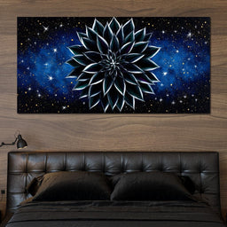 Stellar Petal Illumination - NicheCanvas