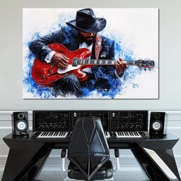 Harmony of Electric Strings - NicheCanvas