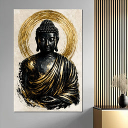 Silent Radiance of the Gilded Soul - NicheCanvas
