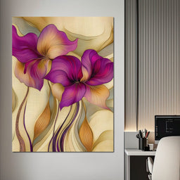 Velvet Blooms - TooplesArt - NicheCanvas