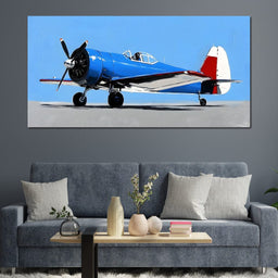 Aviation Elegance Soaring Skies - NicheCanvas