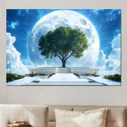 Celestial Tree Sanctuary - NicheCanvas