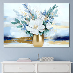 Golden Bouquet Dreamscape - NicheCanvas