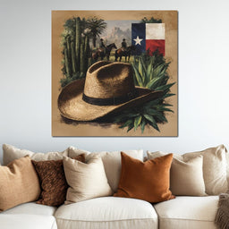 Texas Rangers Desert Legacy - NicheCanvas