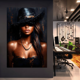 Mystique in Shadows - NicheCanvas