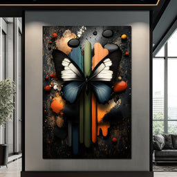 Butterfly Dreamscape Fusion - NicheCanvas