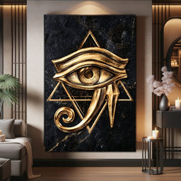 Golden Vigil of the Sacred Geometry - NicheCanvas
