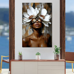 Golden Petals Envisioned - Cole Williams - NicheCanvas