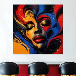 The Face Becomes Emotion - TooplesArt - NicheCanvas