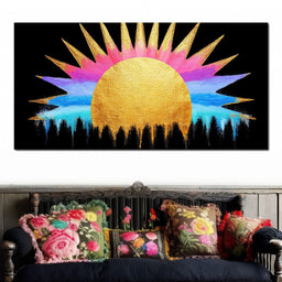 Radiant Horizon Harmony - NicheCanvas