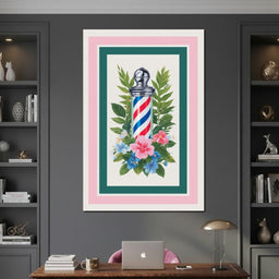 Tropical Barber Pole Bouquet - NicheCanvas