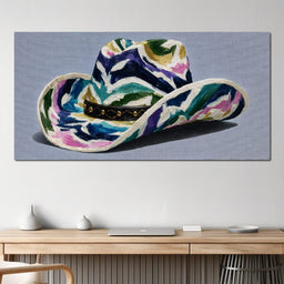 Colorful Cowboy Hat - NicheCanvas
