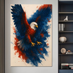 Majestic Flight Soaring Free - NicheCanvas