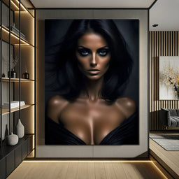 Female Portrait 199 - Johanjjf - NicheCanvas