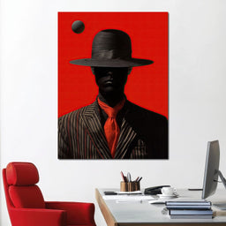 The Man Who Wasn’t There - TooplesArt - NicheCanvas