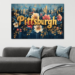 Pittsburgh Flowers - NicheCanvas
