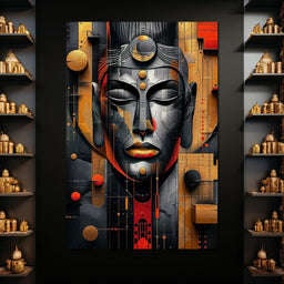 Solar Radiance Geometric Visions - NicheCanvas