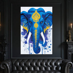 Ganesha Majestic Elephant Spirit - NicheCanvas