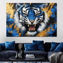 Fury of the Midnight Tiger - Alicia Smith - NicheCanvas