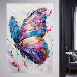 Kaleidoscope Butterfly Bliss - NicheCanvas