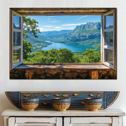 Serenity Vista Panorama - NicheCanvas