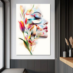 Floral Essence Dreamscape - NicheCanvas