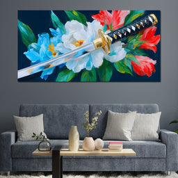 Petals and Blades Harmony - NicheCanvas
