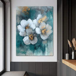 Floral Symphony Harmony - Wildrose Creations - NicheCanvas