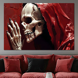 Skeletons Shroud of Silence - NicheCanvas