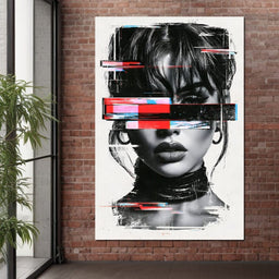 Fragmented Identity Of The Digital Soul - NicheCanvas