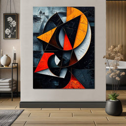 Colorful Modern Art 046 - Johanjjf - NicheCanvas