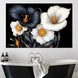 Gilded Petals - TooplesArt - NicheCanvas