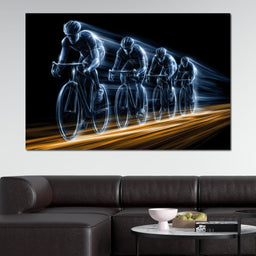 Kinetic Pulse of the Peloton - NicheCanvas