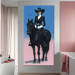 Midnight Rider Elegance - NicheCanvas