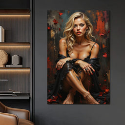 Veil of Desire - Johanjjf - NicheCanvas